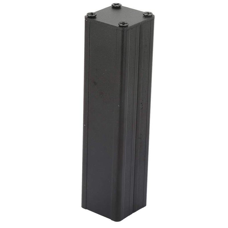 Black Aluminum Enclosure Electronic Cooling Box 25x25x100mm For PCB Instrument Shell - Image 4